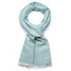 SACHA MINT, genuine Pashmina 100% cashmere reversible stole