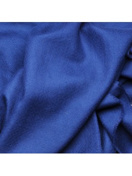 Echte Azuurblauwe Pashmina - 100% cashmere Stola