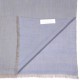 SACHA GRIS BLEU, étole véritable Pashmina 100% cachemire réversible