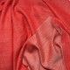 SACHA RED, Handwoven cashmere pashmina Stole REVERSIBLE