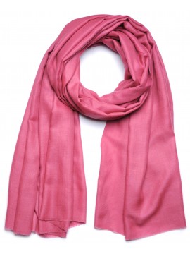 Pashmina Vieux rose - Châle 100% cachemire