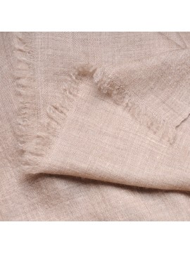 PASHMINA PREMIUM Natural beige - Ultra-fine 100% cashmere shawl