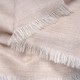 PASHMINA PREMIUM Natürliches Hellbeige - Schal aus 100% ultrafeinem Kaschmir