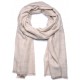 PASHMINA PREMIUM Natuurlijk lichtbeige - Sjaal 100% ultrafijn kasjmier