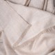 PASHMINA PREMIUM Beige clair naturel - Châle 100% cachemire ultrafin