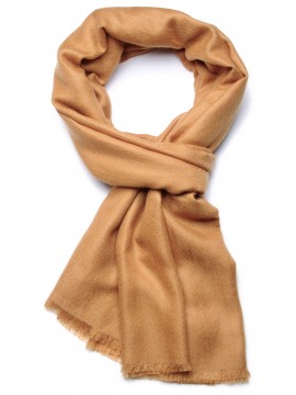 Pashmina Camel - 100% cashmere Stola