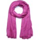 Vera Pashmina 100% cashmere Scialle Rosa erica