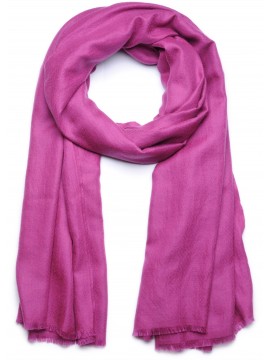 Pashmina Heather Pink - Chal 100% cachemir