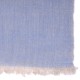 SWAN GRAUBLAU, Schal echter reversible pashmina 100% handgewebter Kaschmir