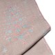 ROSA BEIGE, echte Pashmina-Stola aus 100% Kaschmir, handbestickt