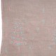 ROSA BEIGE, hand-embroidered 100% cashmere pashmina stole