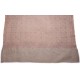 DALIA BEIGE CHIARO, scialle in pashmina ricamato a mano in 100% cashmere