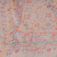 DALIA LIGHT BEIGE, genuine hand-embroidered 100% cashmere pashmina shawl