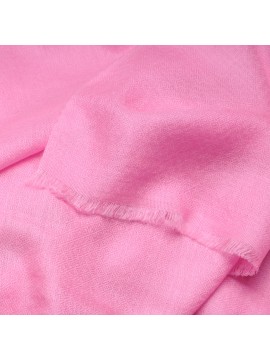 Echte Pashmina Stola Rosa 100% Handgewebter Kaschmir