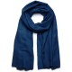 Pashmina Bleu navy - Châle 100% cachemire