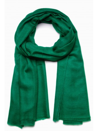 Genuine pashmina shawl 100% cashmere emerald green big size