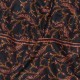 ASSIA NOIR, châle véritable pashmina 100% cachemire brodé main