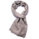 ALIA NERO, stola vera Pashmina 100% cashmere ricamata a mano