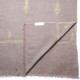 ALIA VERDE, stola vera Pashmina 100% cashmere ricamata a mano