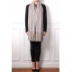 BIANCA BEIGE, real pashmina 100% cashmere with handmade embroideries