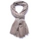 BIANCA BEIGE, real pashmina 100% cashmere with handmade embroideries