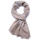 ALIA BLU, stola vera Pashmina 100% cashmere ricamata a mano