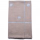 ALIA BLAUW, echte Pashmina stola 100% handgeborduurd cashmere