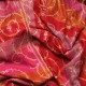 JANET RED, Real embroidered pashmina shawl 100% cashmere