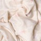 SARA IVORY, real pashmina 100% cashmere with handmade embroideries