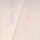 SARA IVORY, real pashmina 100% cashmere with handmade embroideries