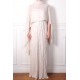 SARA IVORY, real pashmina 100% cashmere with handmade embroideries