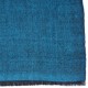 SEDA TÜRKIS, Stola echter reversible pashmina 100% handgewebter Kaschmir