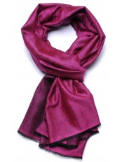 SEDA ROSA, Stola echter reversible pashmina 100% handgewebter Kaschmir
