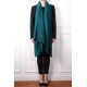 SEDA GROEN, echte Pashmina stola 100% cashmere omkeerbaar