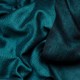 SEDA VERT, étole véritable Pashmina 100% cachemire réversible