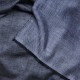 SEDA ARGENT, étole véritable Pashmina 100% cachemire réversible