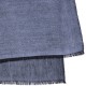 SEDA ARGENT, étole véritable Pashmina 100% cachemire réversible