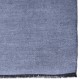 SEDA ARGENT, étole véritable Pashmina 100% cachemire réversible