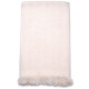 NYOMA IVOIRE, châle Pashmina épais 100% cachemire filé main