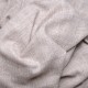 NYOMA LIGHT BEIGE, handspun handwoven thick cashmere pashmina throw