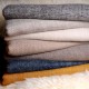 NYOMA BEIGE CLAIR, châle Pashmina épais 100% cachemire filé main