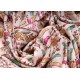 Genuine pashmina shawl 100% cashmere multicolored with full reversible embroideries 