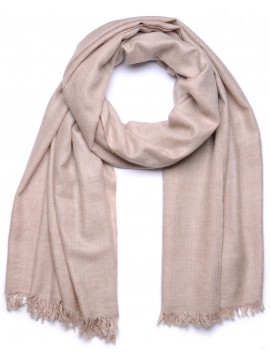 TOOSH PASHMINA Vera Pashmina 100% cashmere Ecru naturale