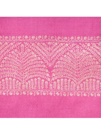 EMMA ROSA, echte Pashmina-Stola aus 100% Kaschmir, handbestickt