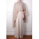 ELNA GOLD, echte handbestickte Pashmina-Stola 100% Kaschmir