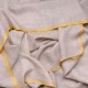 ELNA GOLD, echte handbestickte Pashmina-Stola 100% Kaschmir