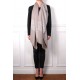 PATTY BEIGE, echte Pashmina-Stola aus 100% Kaschmir, handbestickt