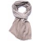 PATTY BEIGE, echte Pashmina-Stola aus 100% Kaschmir, handbestickt