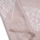 PATTY BEIGE, echte Pashmina-Stola aus 100% Kaschmir, handbestickt
