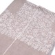 PATTY BEIGE, echte Pashmina-Stola aus 100% Kaschmir, handbestickt